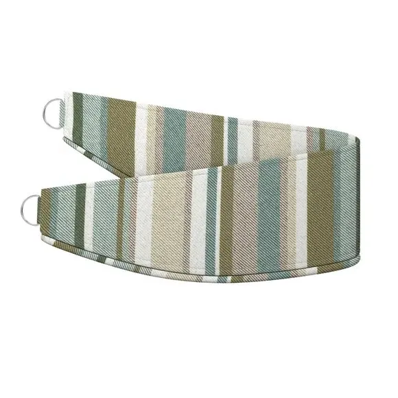 Curtain Tieback Fire Retardant - Jade, Fabric