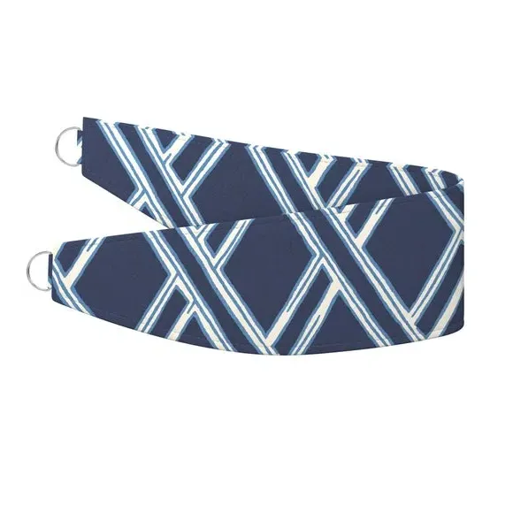 Curtain Tieback Fire Retardant - Lapis, Fabric