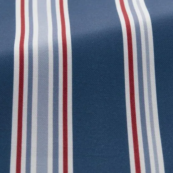 Curtain Tieback Fire Retardant - Nautical Stripe