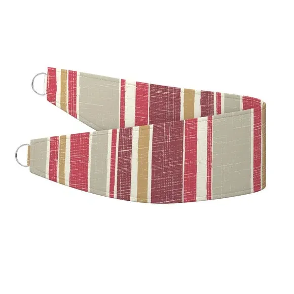 Curtain Tieback Fire Retardant - Scarlet, Fabric