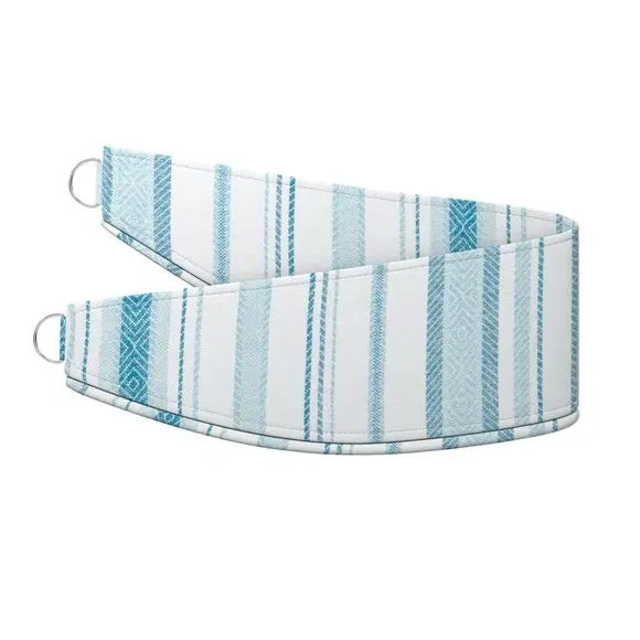 Curtain Tieback Fire Retardant - Shore Stripe
