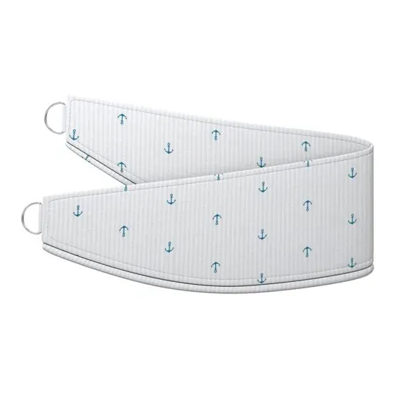 Curtain Tieback Fire Retardant - Stripe, Polyester