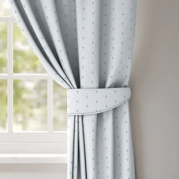 Curtain Tieback Fire Retardant - Stripe, Polyester