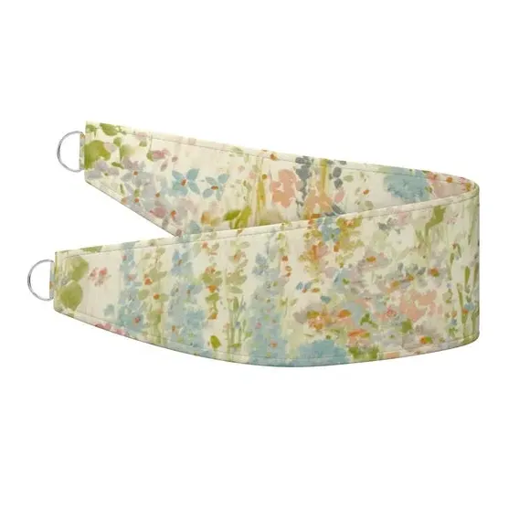 Curtain Tieback Floral Print - Clementine, Cotton