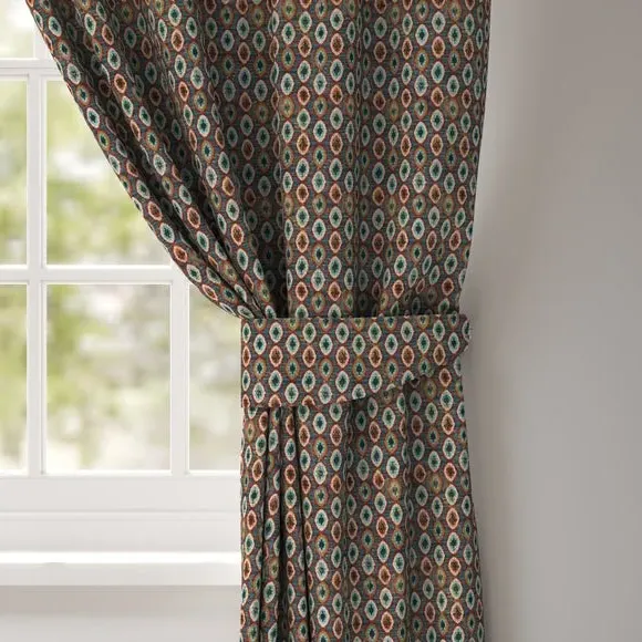 Curtain Tieback Geometric - Jewel, Polyester image