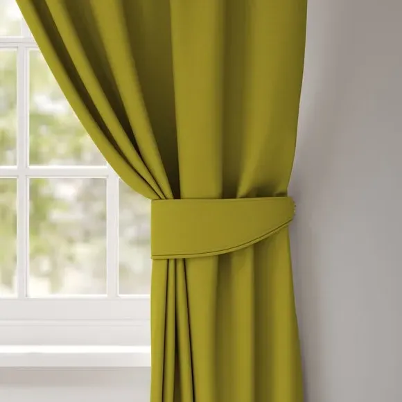 Curtain Tieback Made to Order - Pistachio, Cotton