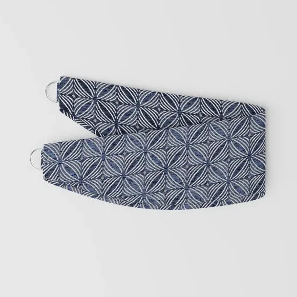 Curtain Tieback - Navy, Chenille