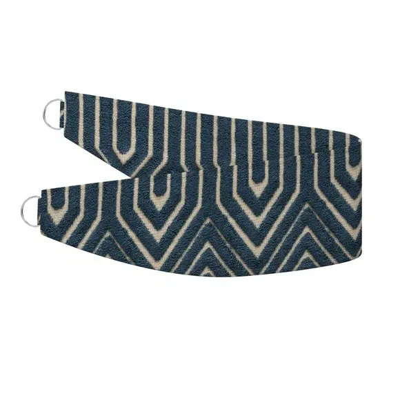 Curtain Tieback - Navy, Velvet