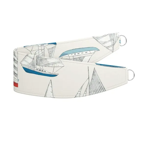 Curtain Tieback Ocean Yacht - Multi, Cotton