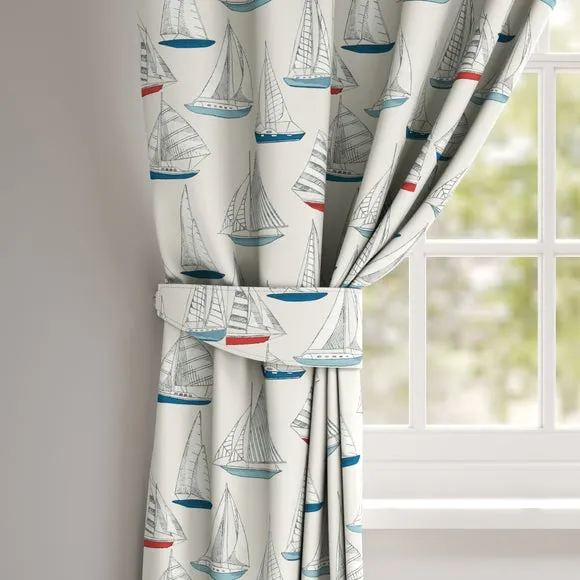 Curtain Tieback Ocean Yacht - Multi, Cotton