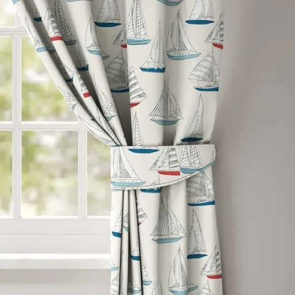 Curtain Tieback Ocean Yacht - Multi, Cotton