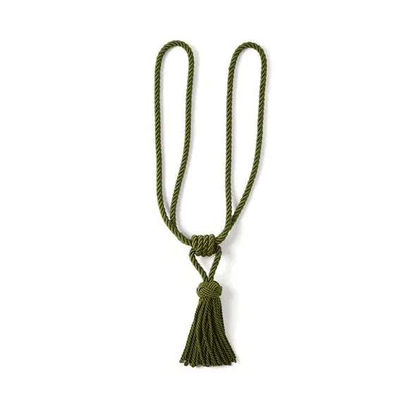 Curtain Tieback - Olive