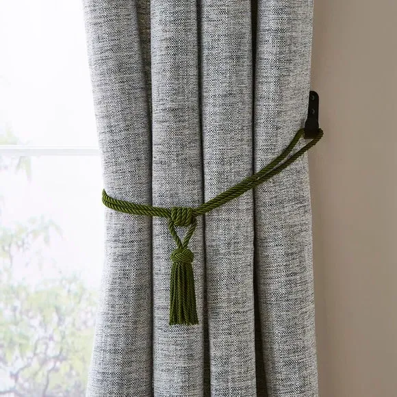 Curtain Tieback - Olive