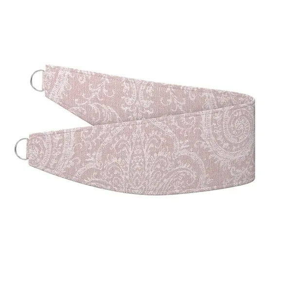 Curtain Tieback Patterned - Dusky Rose