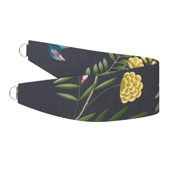 Curtain Tieback - Slate, Velvet