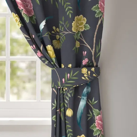 Curtain Tieback - Slate, Velvet