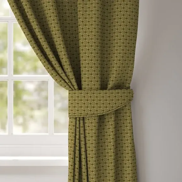 Curtain Tieback Traditional Design - Green