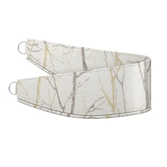 Curtain Tieback Tree Branch Design - Silver