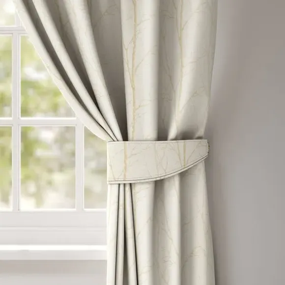 Curtain Tieback Tree Branch Design - Straw