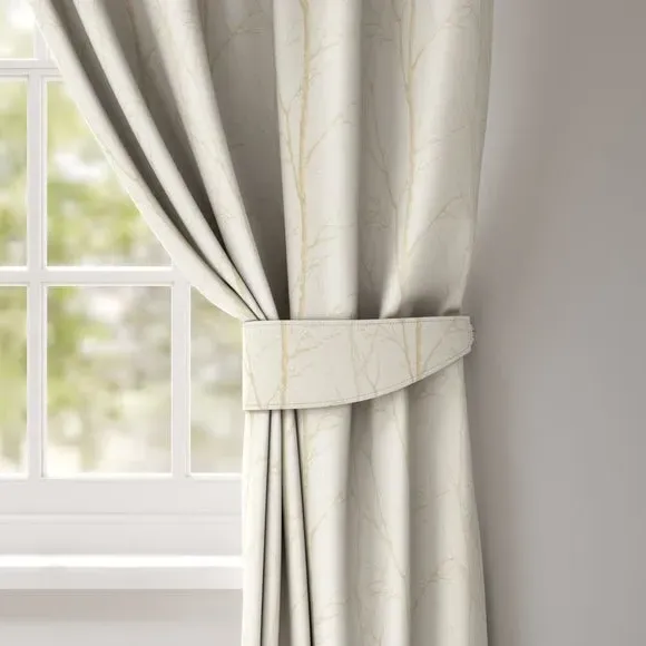 Curtain Tieback Tree Branch Design - Straw