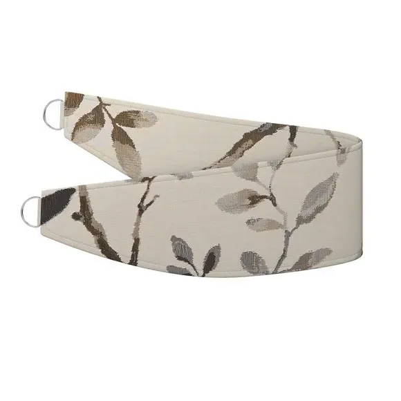 Curtain Tieback with Branch Design - Denim