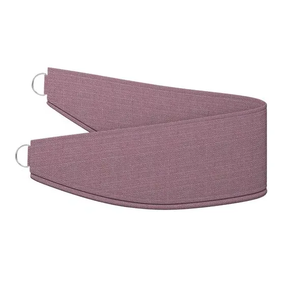 Curtain Tieback with Chrome Rings - Heather