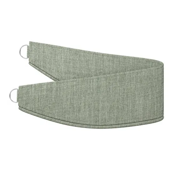 Curtain Tieback with Chrome Rings - Jade