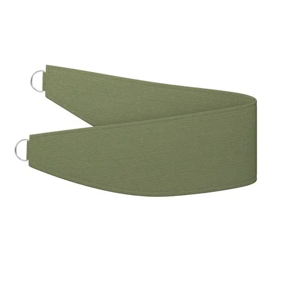 Curtain Tieback with Chrome Rings - Olive