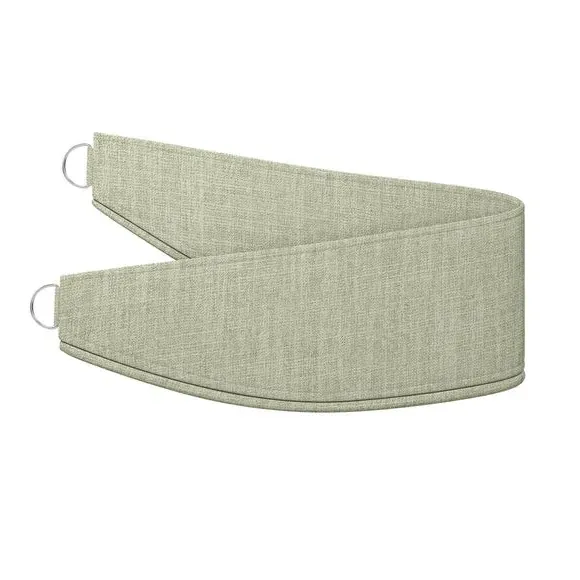 Curtain Tieback with Chrome Rings - Pistachio