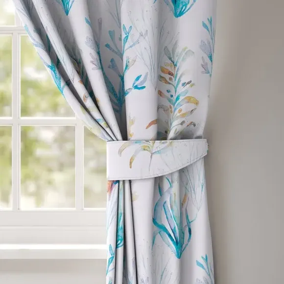 Curtain Tieback with Coastal Design - Cobalt image