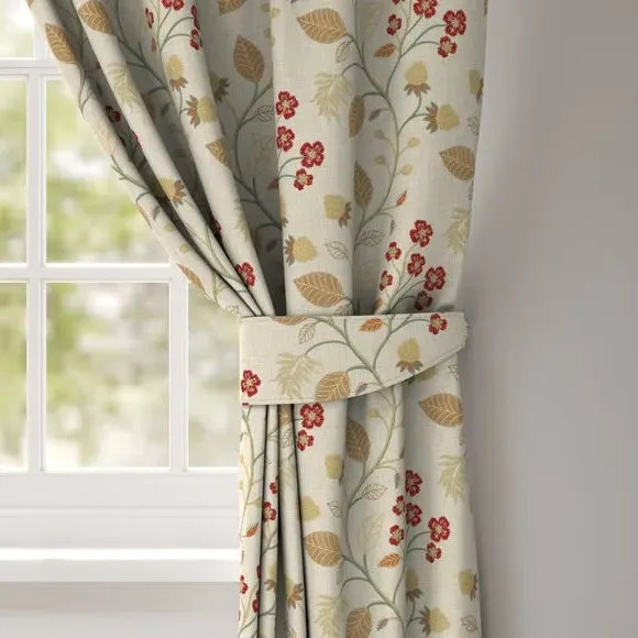 Curtain Tieback with Embroidery - Chintz, Polycotton image
