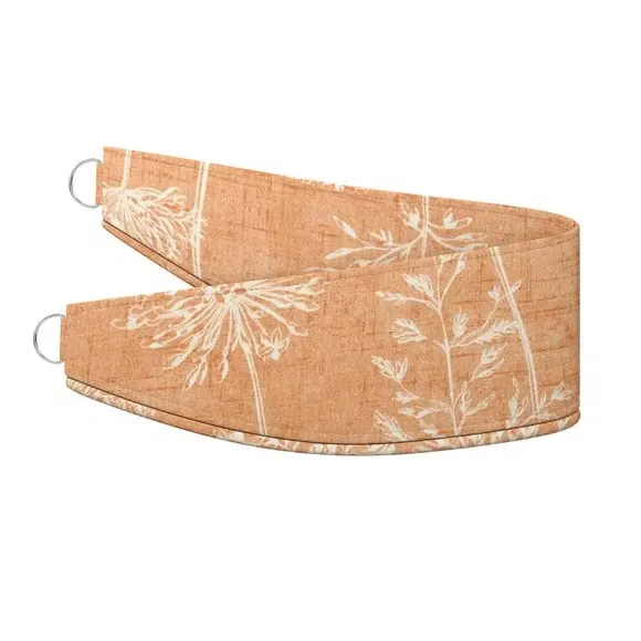 Curtain Tieback with Floral Design - Clementine