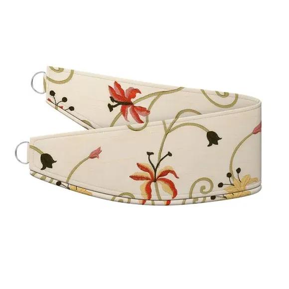 Curtain Tieback with Floral Design - Multi