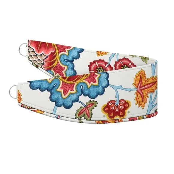 Curtain Tieback with Floral Print - Multicoloured