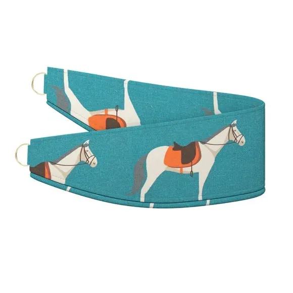 Curtain Tieback with Horse Design - Jade