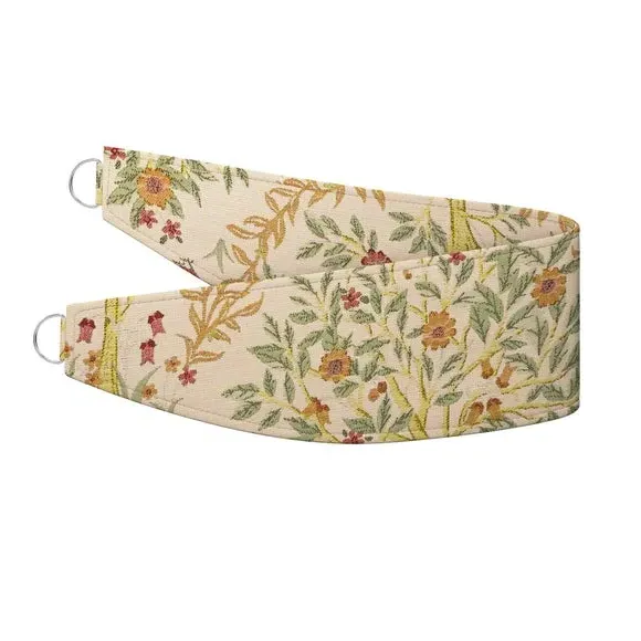 Curtain Tieback with Jacquard Design - Jewel