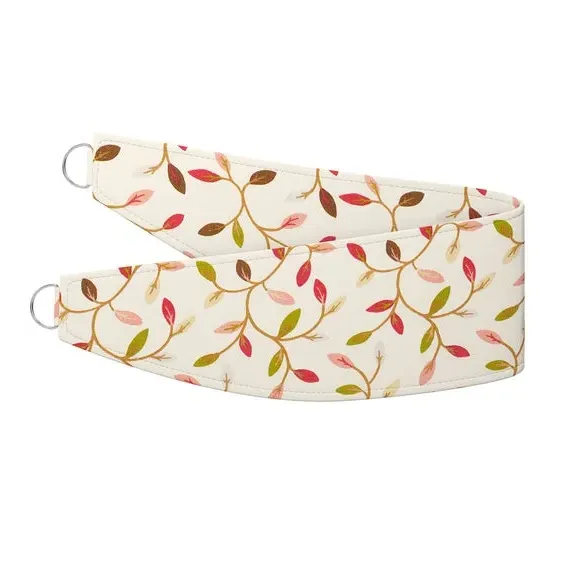 Curtain Tieback with Leaf Design - Chintz