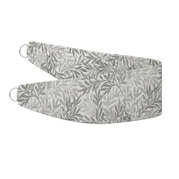 Curtain Tieback with Leaf Design - Dove