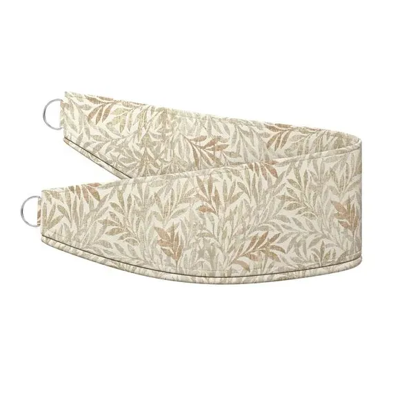 Curtain Tieback with Leaf Design - Natural