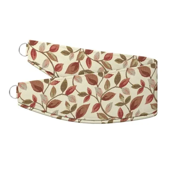 Curtain Tieback with Leaf Design - Rosso