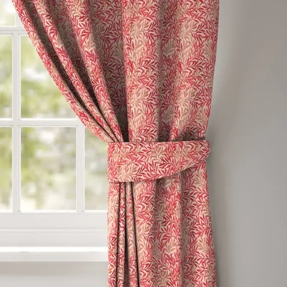Curtain Tieback with Leaf Design - Rosso