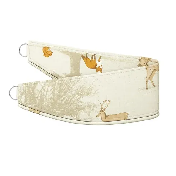 Curtain Tieback with Piped Edge - Autumn