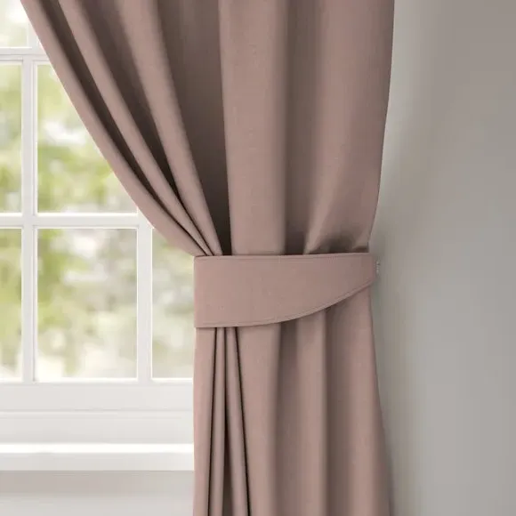 Curtain Tieback with Piped Edge - Blush image