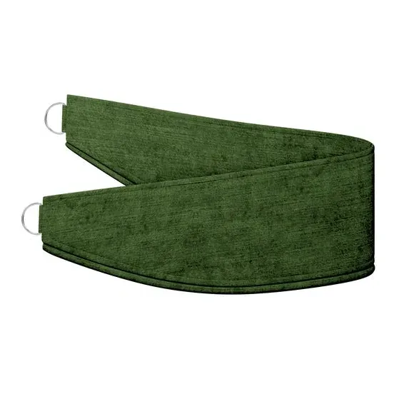 Curtain Tieback with Piped Edge - Forest, Velvet