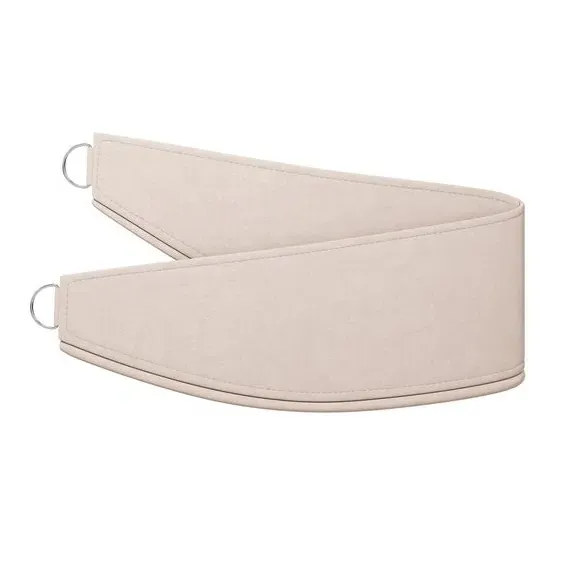 Curtain Tieback with Piped Edge - Ivory