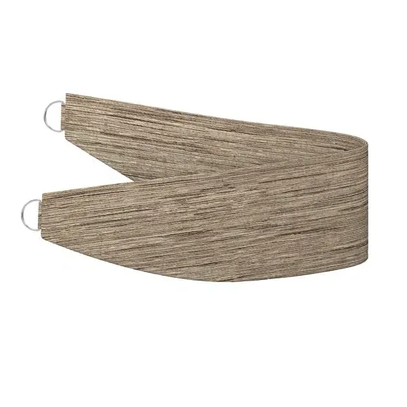 Curtain Tieback with Piped Edge - Mushroom, Fabric