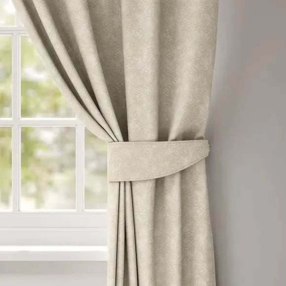 Curtain Tieback with Piped Edge - Natural image