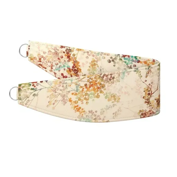 Curtain Tieback with Piped Edge - Orange