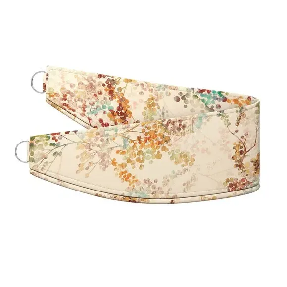 Curtain Tieback with Piped Edge - Orange
