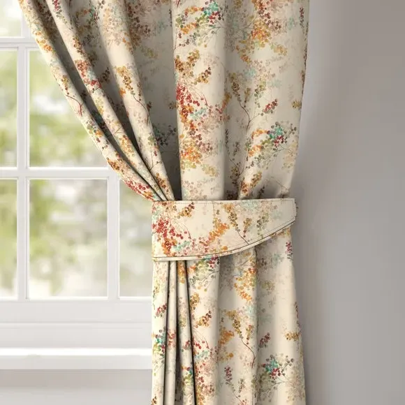 Curtain Tieback with Piped Edge - Orange